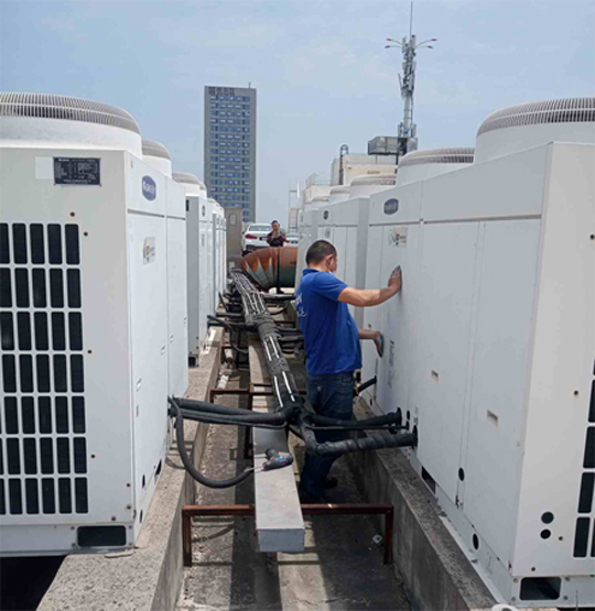 茅箭中央空调制热和不制冷系统维修方法